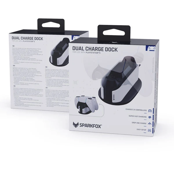 پایه شارژر دسته بازی اسپارک فاکس مدل W20P504-01 مناسب PS5 - تصویر 2
