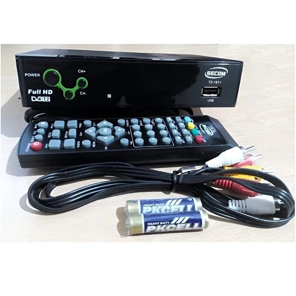 گیرنده دیجیتال تلویزیون سیکام مدل +DVB-T2-191 با پشتیبانی از Full HD - تصویر 3