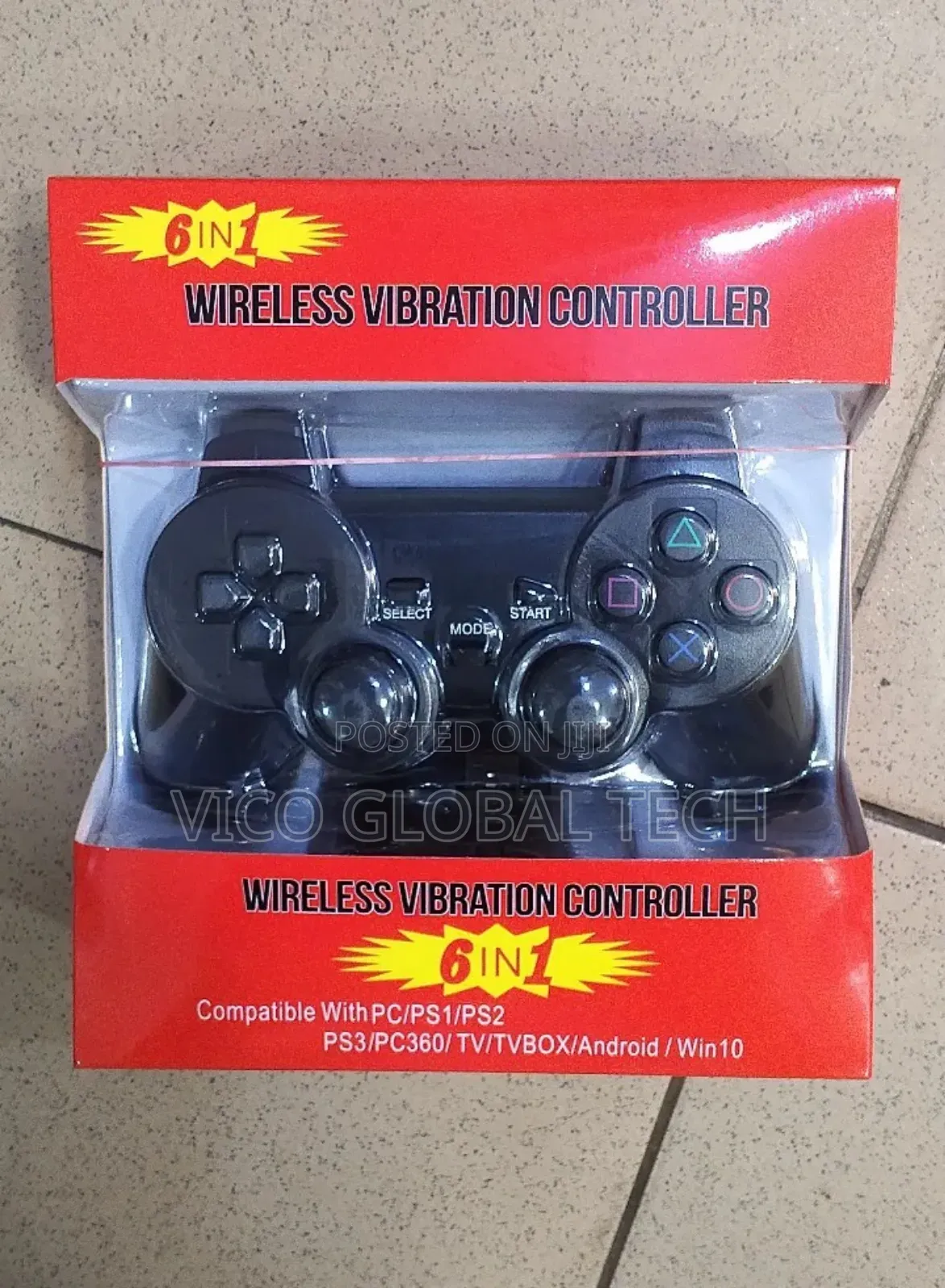 دسته بی سیم 6 کاره مدل WIRELESS VIBRATION CONTROLLER - تصویر 4