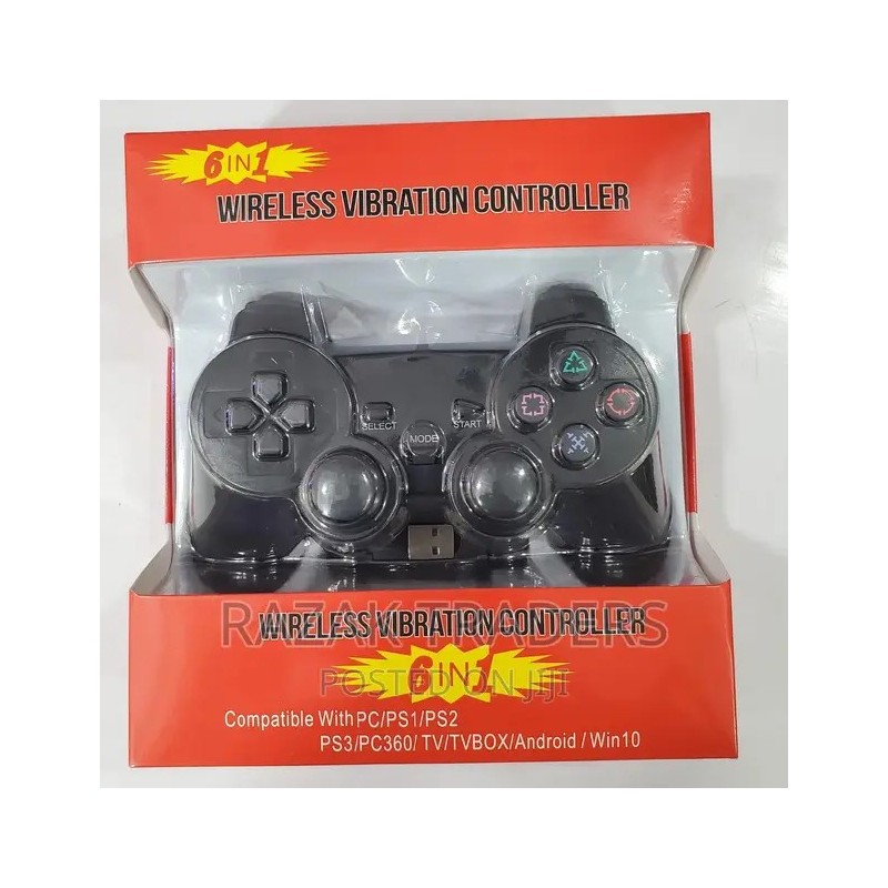 دسته بی سیم 6 کاره مدل WIRELESS VIBRATION CONTROLLER