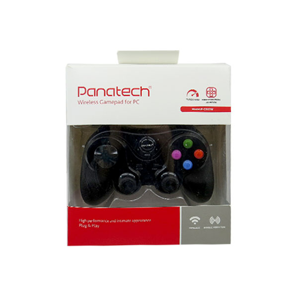 دسته بازی بی سیم تک شوکدار PANATECH پاناتک مدل P-G507W - تصویر 4