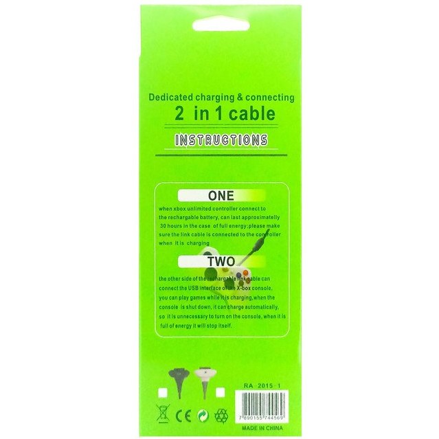 کابل شارژ دسته Xbox 360 - تصویر 4